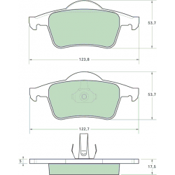 Bremsedele bag - 1