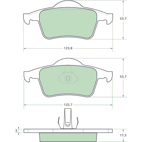 Bremsedele bag - 1