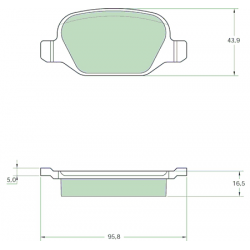 Bremsedele bag - 1