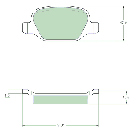 Bremsedele bag - 1