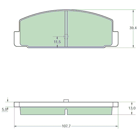 Bremsedele bag - 1