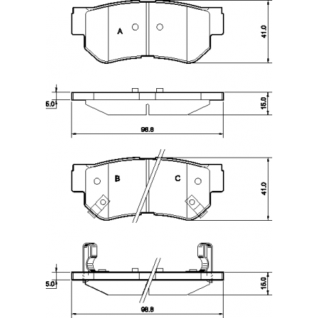 Bremsedele bag - 1