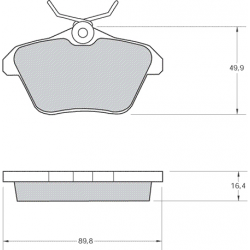 Bremsedele bag - 1