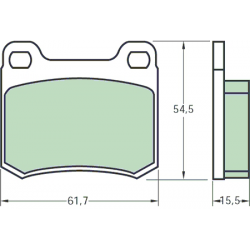 Bremsedele bag - 1