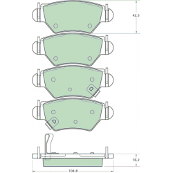 Bremsedele bag - 1