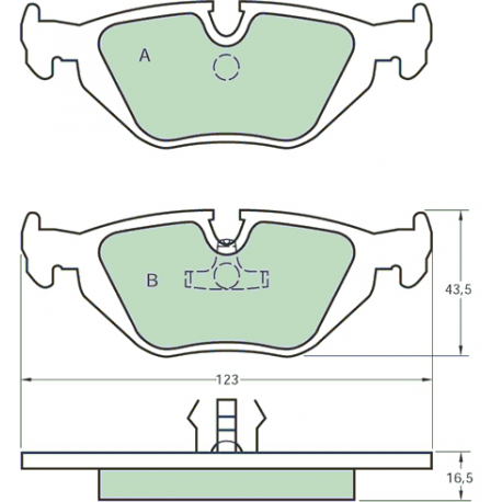 Bremsedele bag - 1