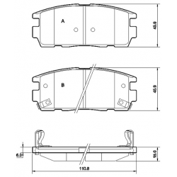 Bremsedele bag - 1