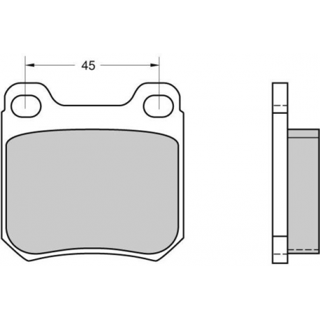 Bremsedele bag - 1