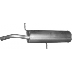 rear silencer